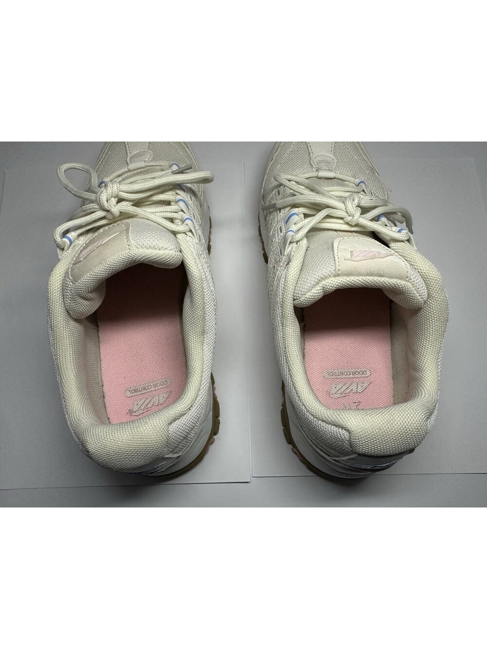 Avia Womens Elevate Lace-Up Sneakers *9W *White and Pink *WWAV2ES043L - Picture 5 of 6